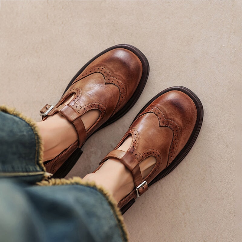 Orthopedic Advanced Leather Mary Janes
