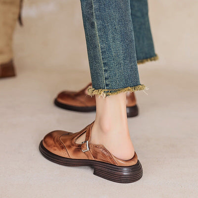 Orthopedic Advanced Leather Mary Janes