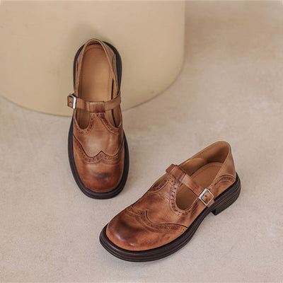 Orthopedic Advanced Leather Mary Janes