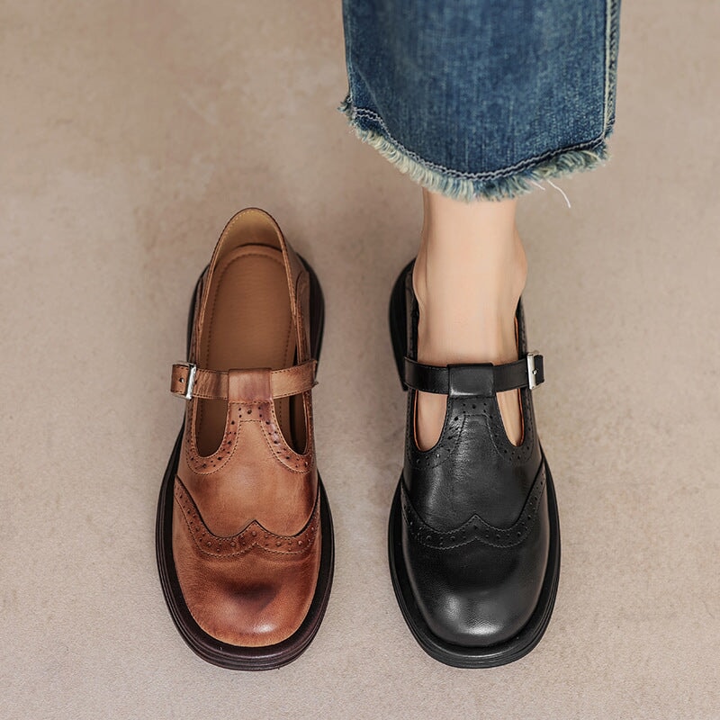 Orthopedic Advanced Leather Mary Janes