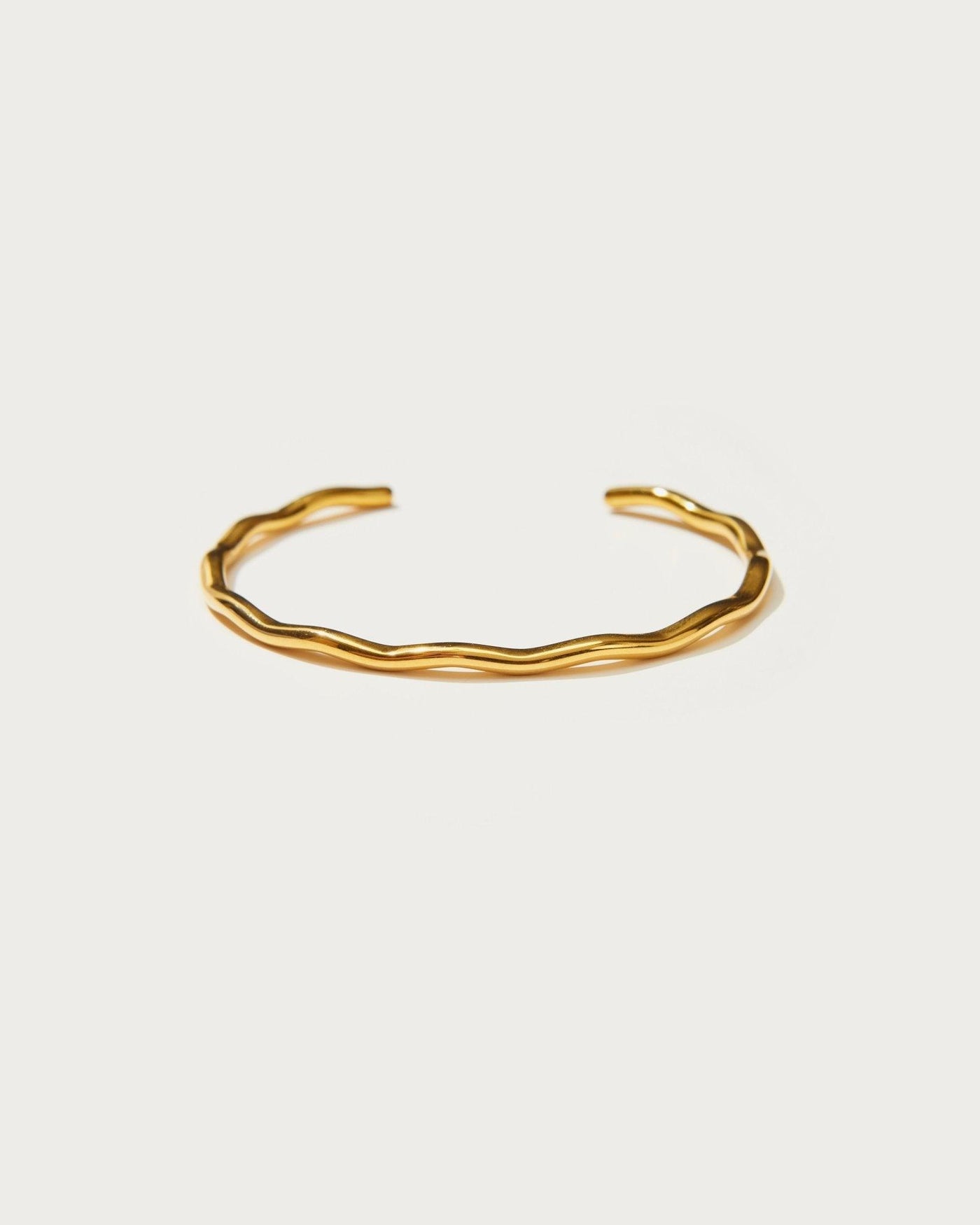 Silver Wave Bangle