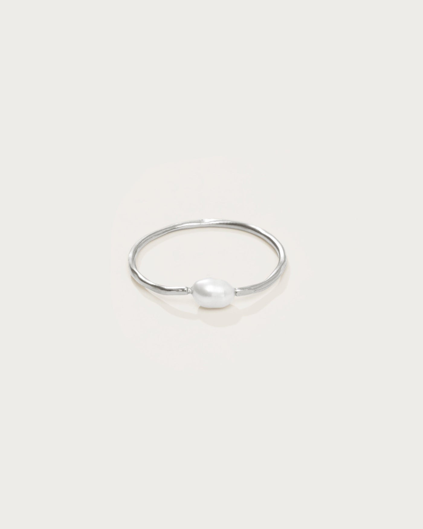 Thalassa Pearl Ring in Silver