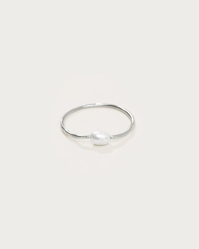 Thalassa Pearl Ring in Silver