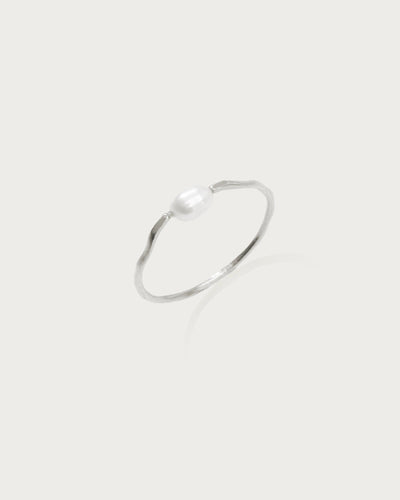 Thalassa Pearl Ring in Silver